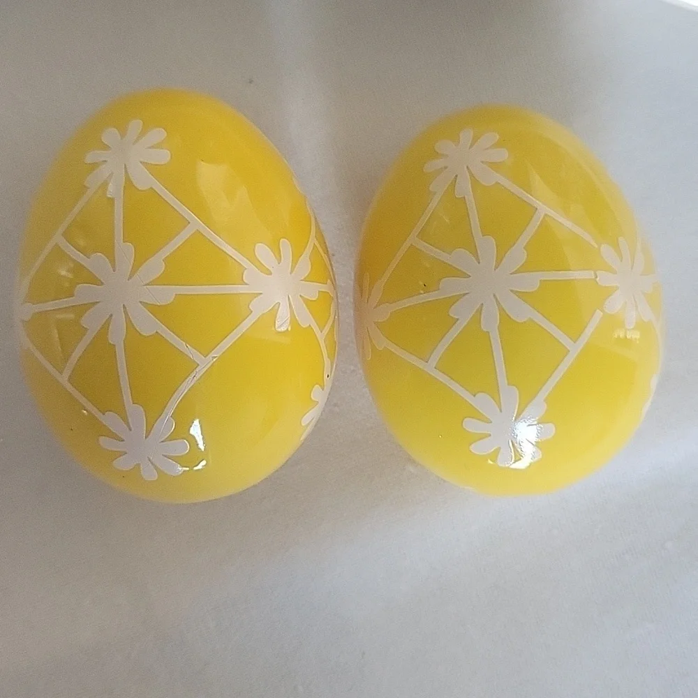 12‎ Ceramic Colorful Decrotive Lightweight Eggs Easter